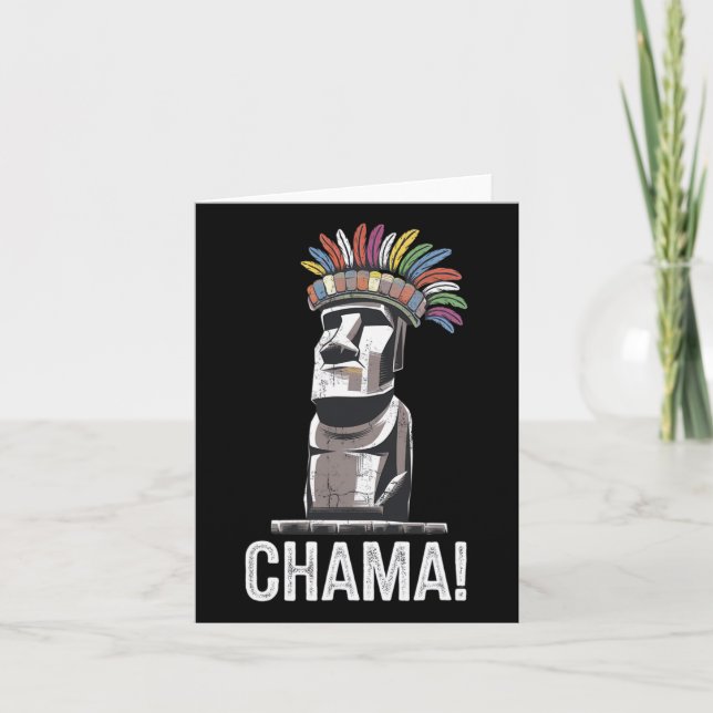 Chama Paotan Mma Fan Jjb Boxing Muay Thai Kickboxi Card (Front)