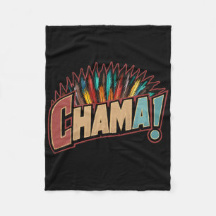 Chama Paotan Mma Fan Jjb Boxing Muay Thai Kickboxi Fleece Blanket