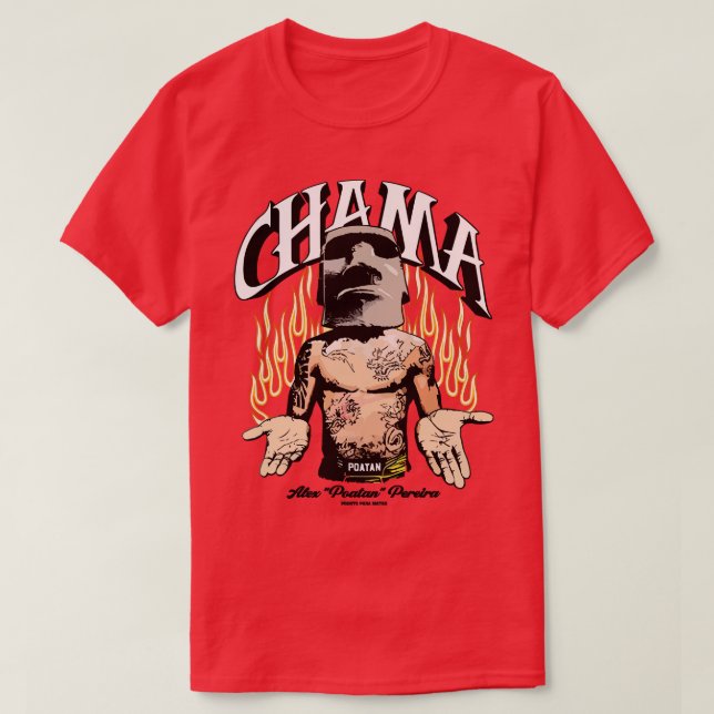 Chama Poatan Pillow T-Shirt (Design Front)