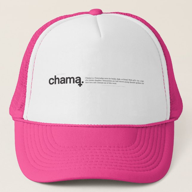 Chama Trucker Hat (Front)