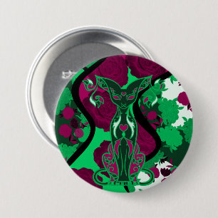 Chamalion 7.5 Cm Round Badge