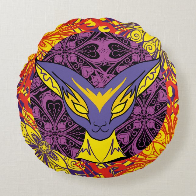 Chamalion Dragone Round Cushion (Front)
