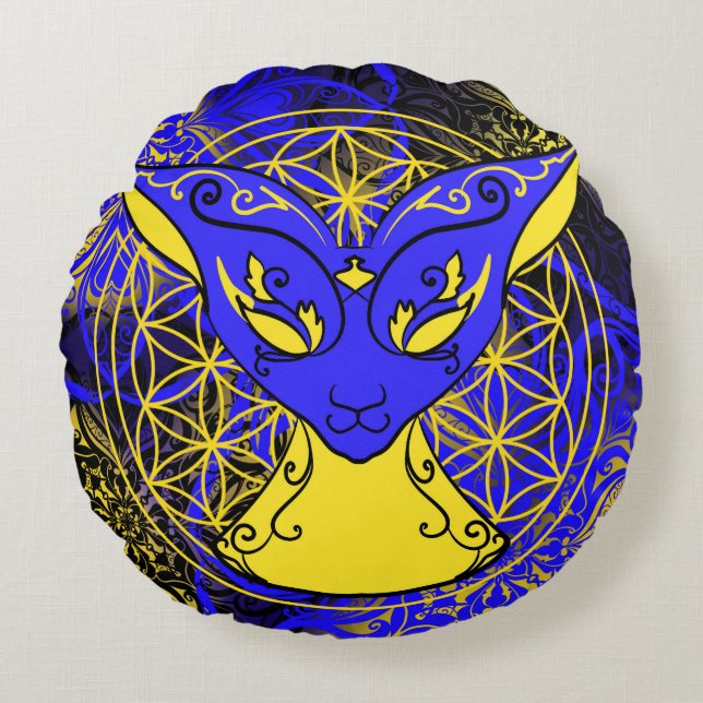 Chamalion Jovi Round Cushion (Front)