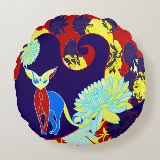 Chamalion Round Cushion
