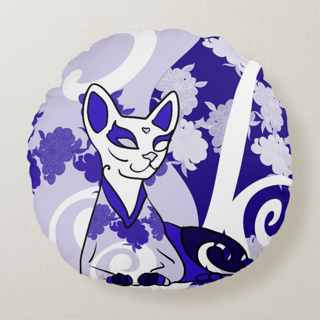 Chamalion Round Cushion (Front)