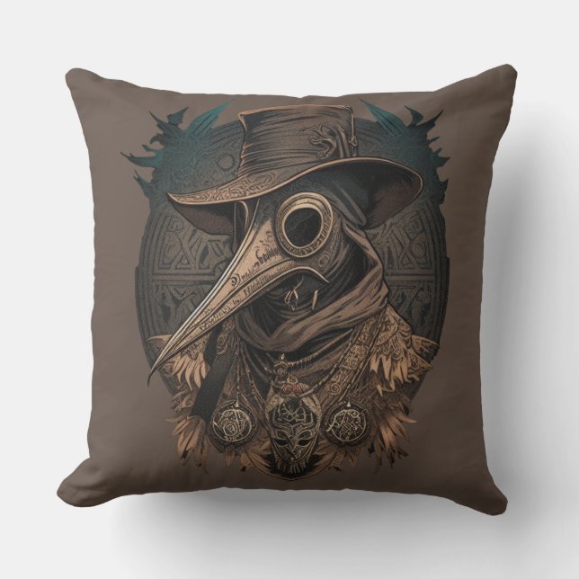 Chaman Doctor Plaga Cushion (Front)