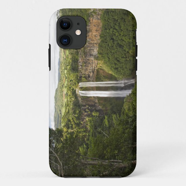 Chamarel Waterfall-highest on Mauritius, over 2 Case-Mate iPhone Case (Back)