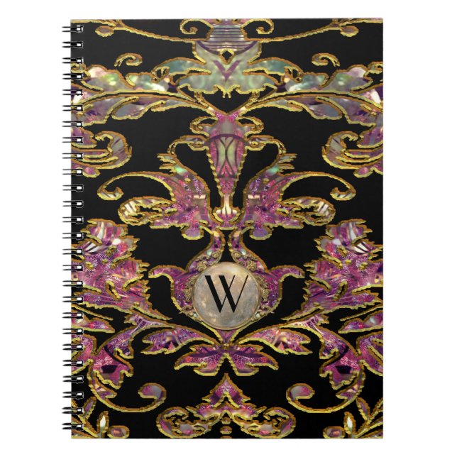 Chambault Akros Damask Notebook (Front)