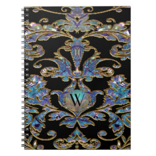 Chambault Damask Notebook