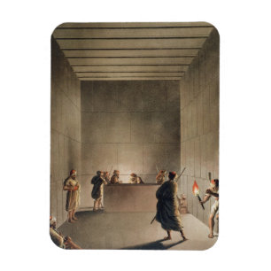 Chamber and Sarcophagus in the Great Pyramid of Gi Magnet