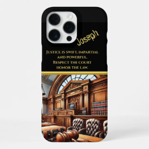 Chamber of Justice Awaits iPhone 16 Pro Max Case