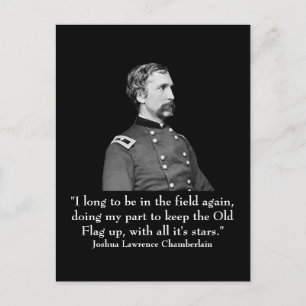 Chamberlain and quote postcard