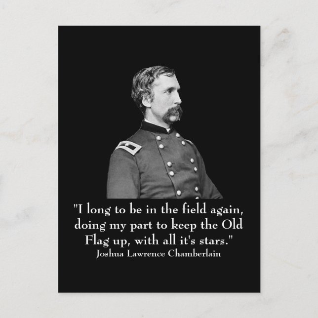 Chamberlain and quote postcard (Front)