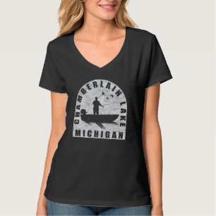 Chamberlain Lake Fishing Michigan T-Shirt