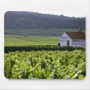 Chambertin Clos de Beze Grand Cru vineyard with Mouse Mat