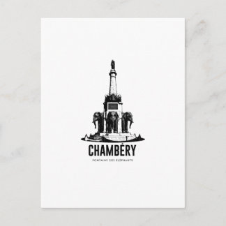 Chambery  City of Dukes  Vintage Poster Savoie  D Postcard