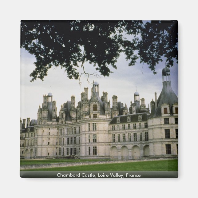 Chambord Castle, Loire Valley, France Magnet (Front)