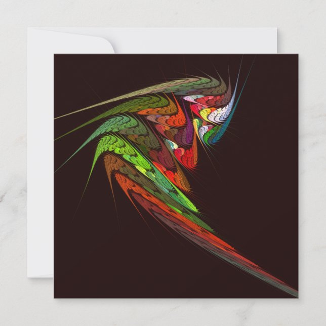 Chameleon Abstract Art (Front)