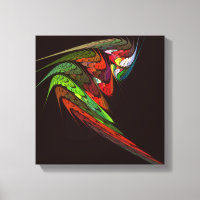 Chameleon Abstract Art Black and White