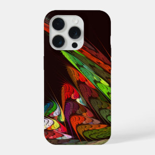 Chameleon Abstract Art iPhone 15 Pro Case