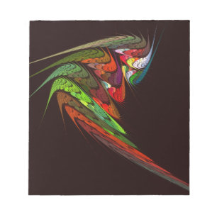 Chameleon Abstract Art Notepad