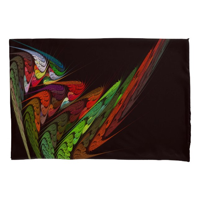 Chameleon Abstract Art Pillowcase (Front)