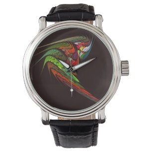 Chameleon Abstract Art Watch