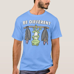 Chameleon Bat Fairytale Be Different T-Shirt