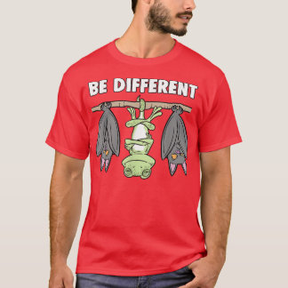 Chameleon Bat Fairytale Be Different  T-Shirt