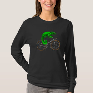 Chameleon Bike Herpetology Reptile Lizard Iguana G T-Shirt