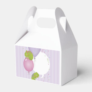 Chameleon birthday favour box