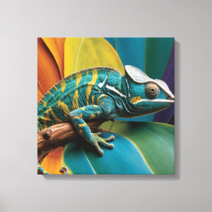 Chameleon Canvas Print