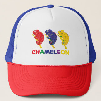 Chameleon Changing Colours Trucker Hat