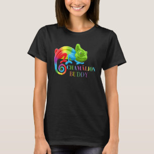 Chameleon Colourful Chameleon Pet Lizards T-Shirt