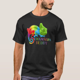 Chameleon Colourful Chameleon Pet Lizards T-Shirt