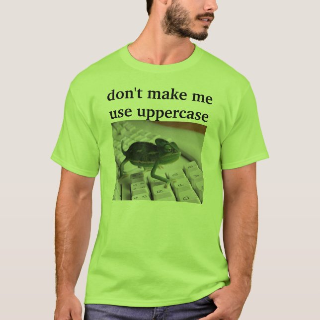 Chameleon Computer T-Shirt (Front)