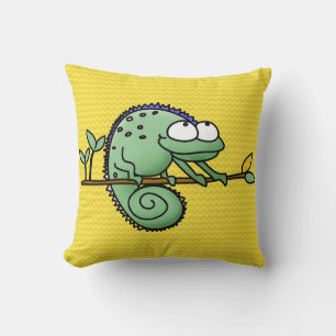 Chameleon Cute Funny Cushion
