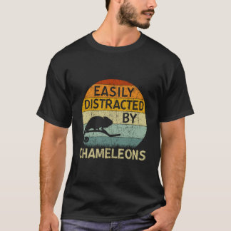 Chameleon Easily Distracted By Chameleons T-Shirt