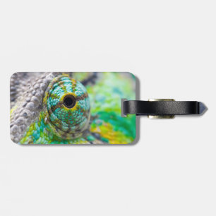 Chameleon eye luggage tag