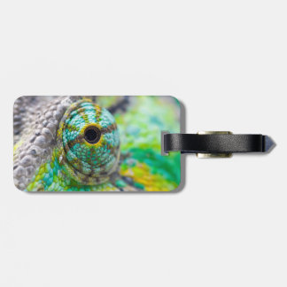 Chameleon eye luggage tag