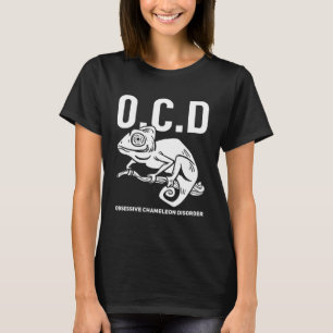 Chameleon  Green Lizard Reptile T-Shirt