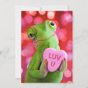 Chameleon Heart (Luv U) Invitation