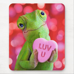 Chameleon Heart (Luv U) Mouse Mat