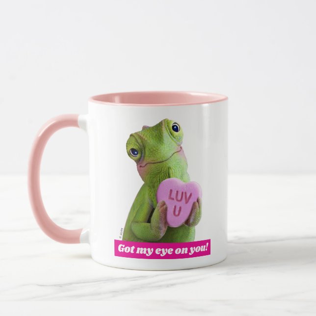 Chameleon Heart (Luv U) Mug (Left)