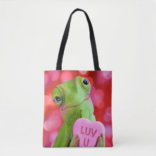Chameleon Heart (Luv U) Tote Bag