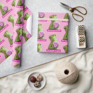 Chameleon Heart (Luv U) Wrapping Paper