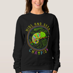 Chameleon Hide And Seek Champion Reptiles Sweatshirt