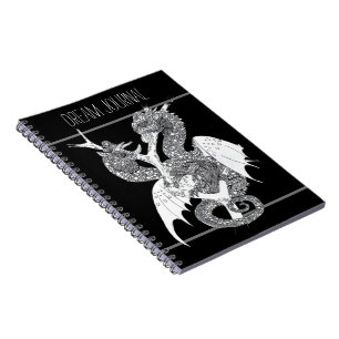 Chameleon Hydra Dragon Notebook