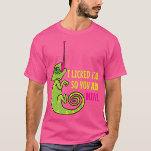 Chameleon Linked Green Lizard Terrarium Pet Chamel T-Shirt
