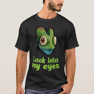 Chameleon Look Itno My Eyes Chamaeleonidae Raglan T-Shirt